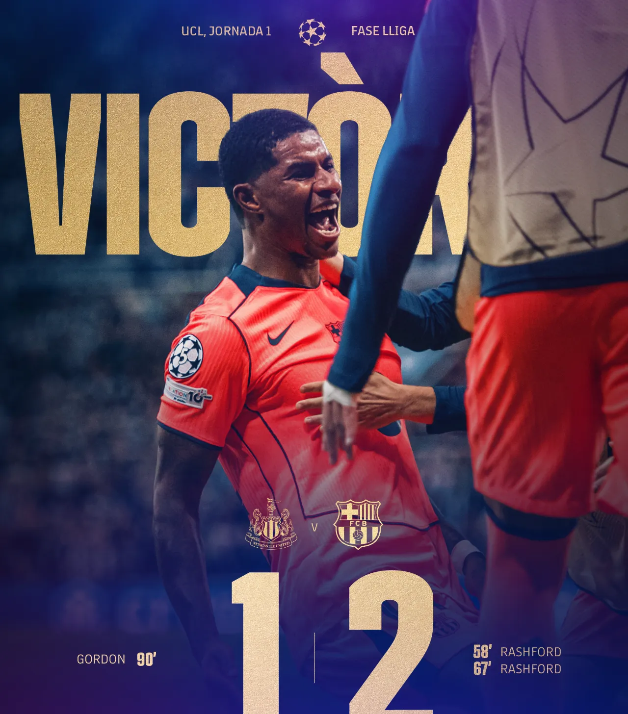 塞维利亚完胜罗马，拉什福德统治全场