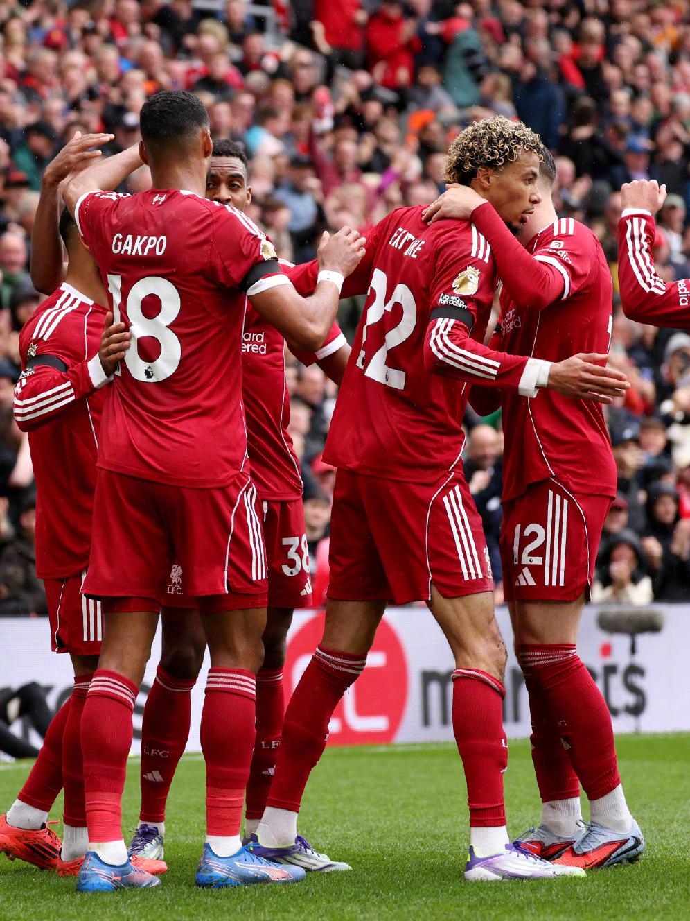 利物浦主场大胜，领头羊宝座在望